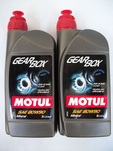 Uc071 105787 motul gearbox 80w-90 gearbox &amp; diff oil api gl-4/gl-5  (2 liters)