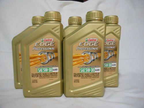 5w-30 castrol full synthetic motor oil ll03