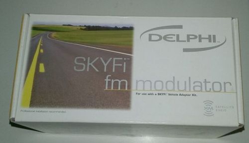 Delphi skyfi fm modulator model sa10003 for xm sirius radio new!