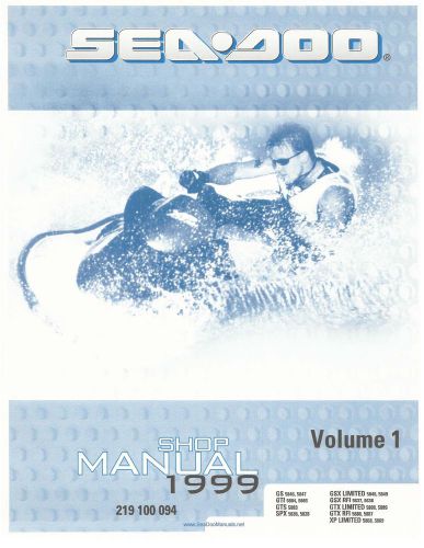 Sea-doo service manual 1999 gtx limited, gtx rfi &amp; gsx rfi