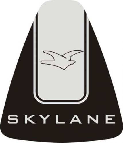 Cessna skylane yoke  aircraft decal 1 7/8&#039;&#039;h x 2 1/4&#039;&#039;w!