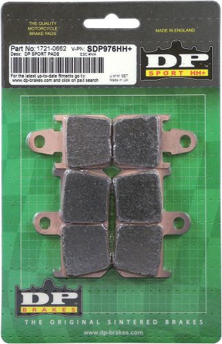 Dp brakes front ceramic supersport hh+ brake pad sdp528hh bmw sdp528hh