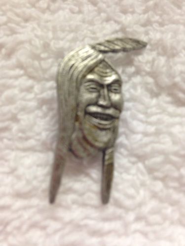 Indian motorcycle laughing indian head pin