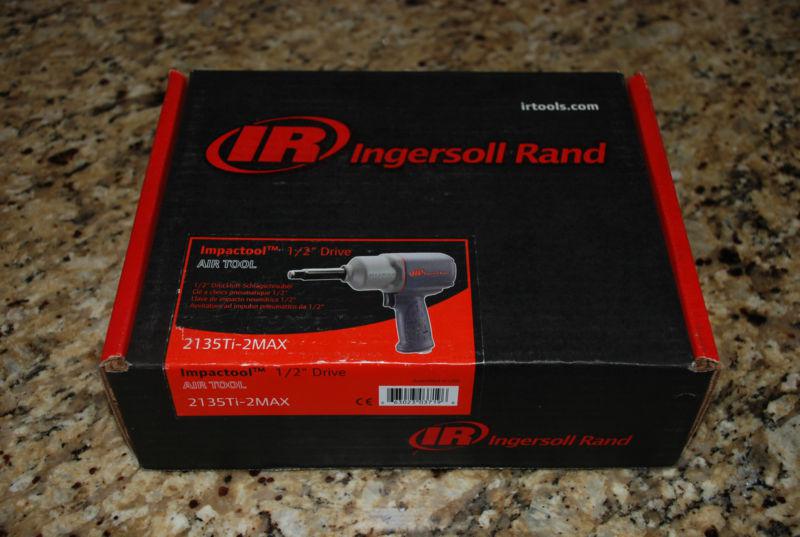 Ingersoll rand ir 1/2" dr impactool air tool 2135ti-2max new