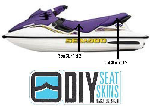 Gts gti sea doo purple seat skin cover 96 97 98 99 00 01~free manual available!~