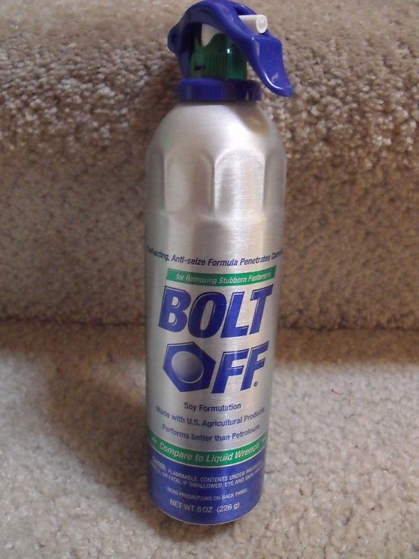 New soy formulation bolt off for removing stubborn bolt