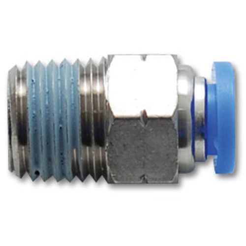 Vibrant performance 2663 male straight one-touch fitting 1/4&#034; npt thread