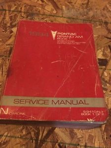 1994 pontiac grand am factory service manual book 1