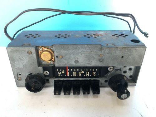 Am radio used mopar model 217 1963 dodge