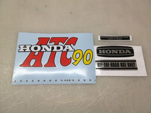 Honda 1970-71 ko atc90 us90 atc90 atc 90 atc-90 decal kit stickers decals
