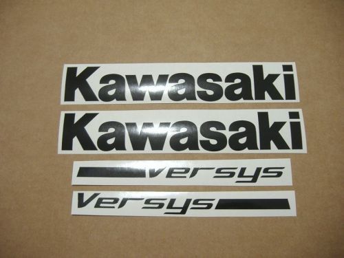 Versys 650 2007 full logo decals stickers graphics set kit kle adhesives 2008 09