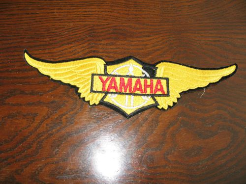 Yahama embroidered winged patch