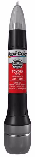 Dupli-color paint aty1560 toyota touch up paint 3e5 super red ii all in 1 red 2