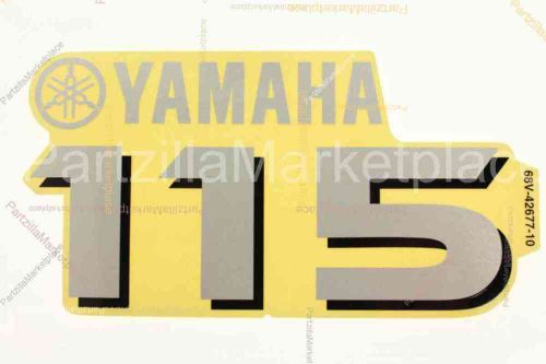Yamaha 68v-42677-10-00 68v-42677-10-00 graphic, front
