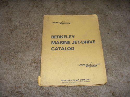 Berkeley marine jet-drive catalog
