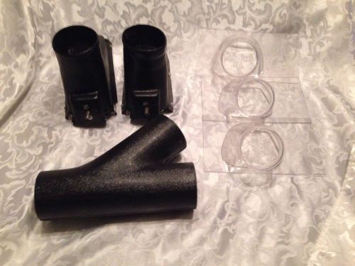 Lot of 6 assorted nascar plastic air ducts