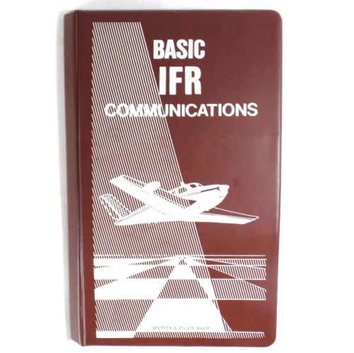 Basic ifr communications educational cassette sporty&#039;s pilot shop vintage 1978