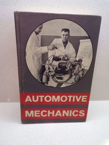 Vtg  automotive mechanics 14566 nice! 4th edition crouse 1960 hard cover 221