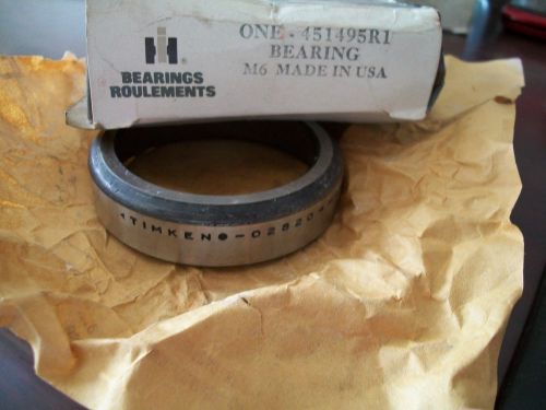 Nos international / timken tapered roller bearing cup 02820 (part # 451495r1) m6