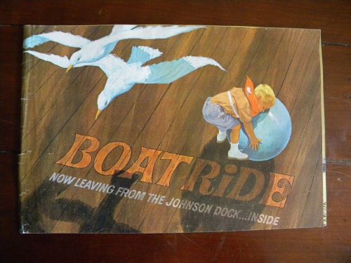 Vintage 1964 johnson boats sales brochure