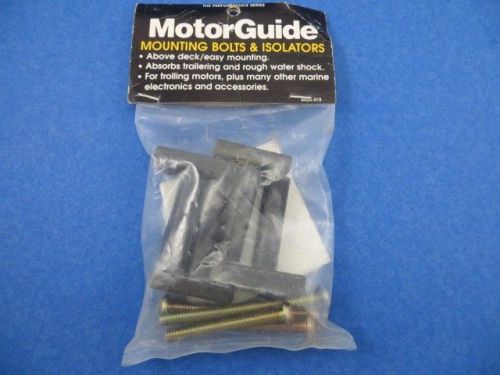 Motor guide motorguide mounting bolts &amp; isolators trolling motor