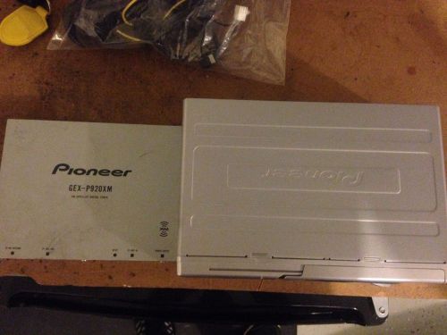 Pioneer gex-p920xm and cdx-p680 sirius xm satellite radio tuner