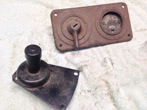Model t ford switch &amp; starter button