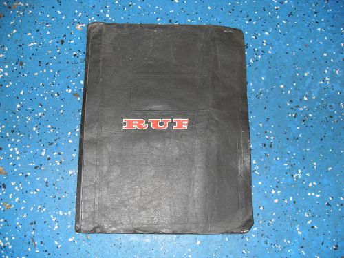 Vintage rupp service manual 1974 nitro ii *cool find* from rupp service school!!