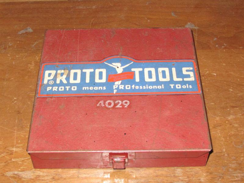 Nice vintage proto no. 4029 box for no. 4021 puller set - wow