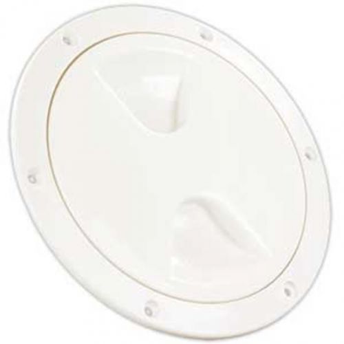 Jr products access/deck plate, 5&#034;, white 22-0535 31025