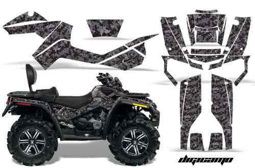 Amr racing atv graphic kit canam outlander max 500/800 decal sticker part dk