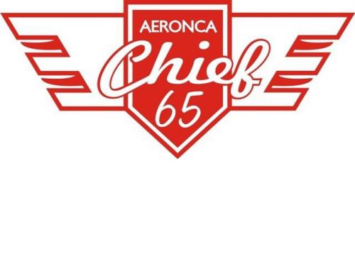 Aeronca chief 65 aircraft logo,decals/stickers!