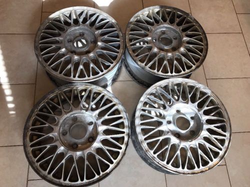 4 mazda 929 626 64733 15 x 6 factory aluminum wheels 5 x 114.3 pattern 67.1 bore