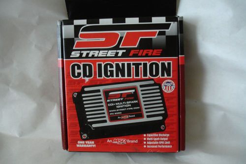 Msd 5520 ignition box msd street fire digital cd with rev limiter new