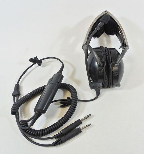 Bose ahx 32-02 aviation headset noise reduction battery powered