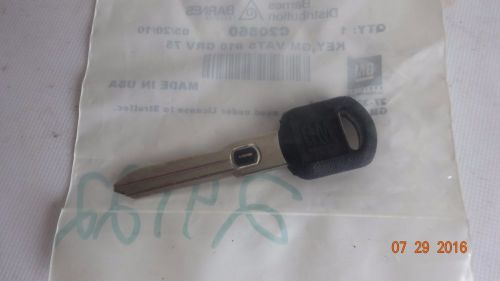 Buick regal century riviera aurora uncut ignition lock key vats #10 26038362 new