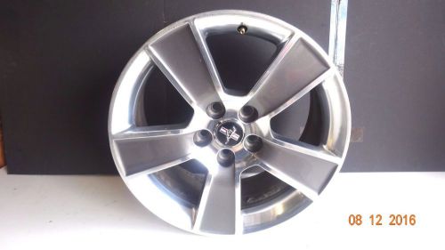 06 08 ford mustang gt 18&#034; polished &amp; grey factory alloy wheel rim 7r331007aa oem