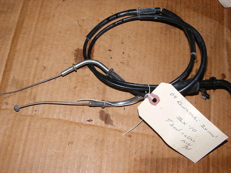 04 kawasaki zx10 throttle cables