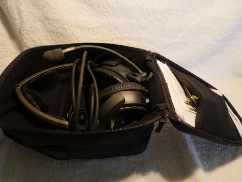 Bose a20 aviation headset with helicopter cord