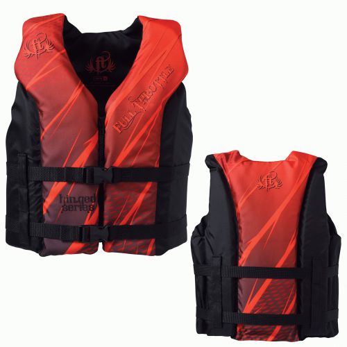 New full throttle 112500-100-002-13 hinged water sports vest - youth 50-90lbs -