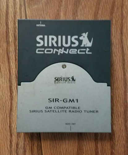 Sirius satellite radio siriusconnect gm compatible radio tuner sir-gm1 sirgm1
