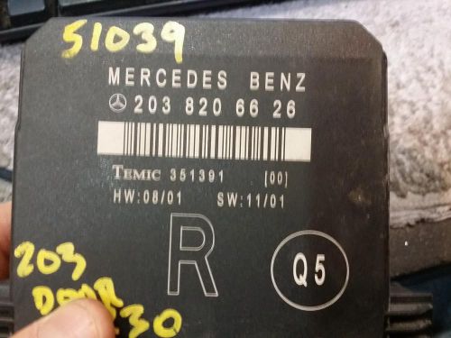 Mercedes mercedes c-class chassis brain box 203 type, door; (c230, c240, c320