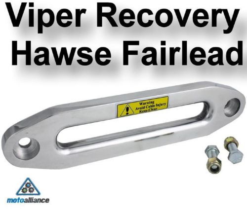 Viper 9500lb-13000lb-12000lb recovery winch aluminum hawse fairlead