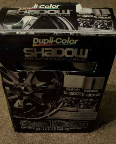Dupli-color paint shd1000 dupli-color shadow chrome black-out coating kit