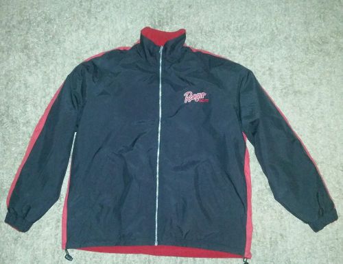 Ranger boats reversable jacket 3xl  black and red fishing coat gear zipper front