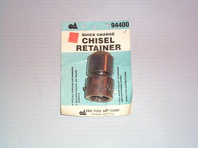 S & g tool aid sgt94400 quick change chisel retainer