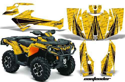 Canam sst g2 amr racing graphic kit wrap quad decal atv 2013-2014 contender b y