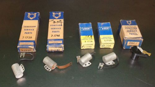 New varcon ignition distributor vintage parts lot condenser rotor hudson chevy