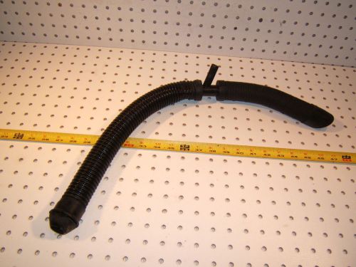 Mercedes late w108,w109 in rear trunk black long left or right drian 1 hose only