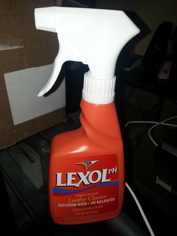  lexol 1115 leather ph cleaner spray 16.9 oz. 6 bottle case